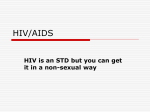 HIV/AIDS