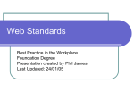 Designing with Web Standards