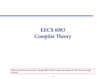 CEG 434/634 Concurrent Programming