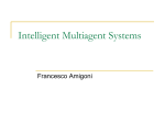 Intelligent Multiagent Systems