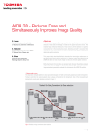 AIDR 3D - Toshiba Medical Systems Europe