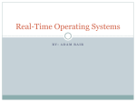 Real-Time Operating Systems