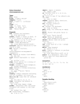 Python Cheatsheet - Virtuous Programmer