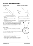 Finding North and South