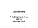 Distributions