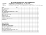 Skill Assessment Sheet Modern Atomic Theory (Quantum Mechanics)