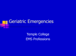 Geriatric Emergencies