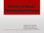 Obesity and Venous Thromboembolic Disease