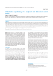 Orthodontic repositioning of a malposed and dilacerated central