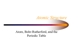 Atomic Structure