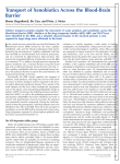 Transport of Xenobiotics Across the Blood-Brain Barrier