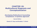 Multicultural Diagnosis and Conceptualization