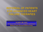 Management of End Stage Heart Failure