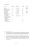 1.3.5 Spectroscopy Name Symbol Definition SI unit Notes total term