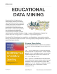 EDUCATIONAL DATA MINING