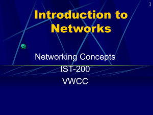 Networking Fundamentals