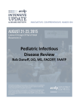 Pediatric Infectious Diseases