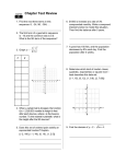 Chapter Test Review