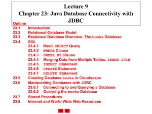 Java Database