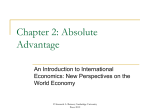 Introduction - New Perspectives on the World Economy