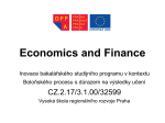 ECONOMICS and FINANCE