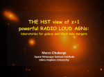 Radio galaxies are