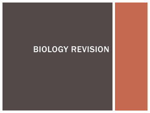 Chemistry Revision