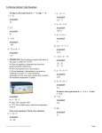 Evaluate each expression if x = –4 and y = –9. 1. ANSWER: 12 2