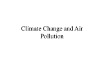 Climate Change and Air Pollution