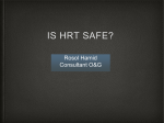 Is HRT safe? - Croydon VTS