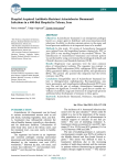 Hospital Acquired Antibiotic-Resistant Acinetobacter Baumannii