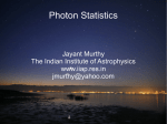 Photon Statistics