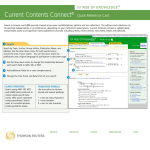 Quick Reference Card