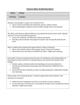 Biology -Evolution OEQs