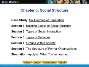 Social Structure