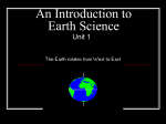 An Introduction to Earth Science