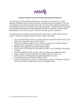 American Medical Association Health System Reform Objectives