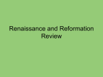 Renaissance and Reformation Review