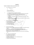 Assignment Chapter 12: Aldehydes, Ketones and Carboxylic Acids 1