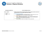 Physical Science - Blue Valley Schools