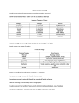 Transformations of Energy Notes