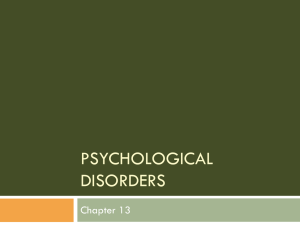 2. Misconceptions about Psychological Disorders