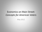 Economics on Main Street: Concepts for American Voters