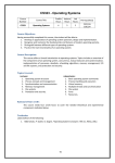 CS323 - Operating Systems