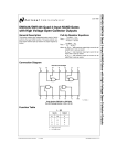 DM5426/DM7426 Quad 2-Input NAND Gates with High Voltage