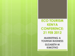 ECO TOURISM KENYA CONFERENCE: 20