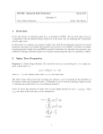 Lecture 4 1 Overview 2 Splay Tree Properties