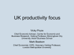 UK productivity focus