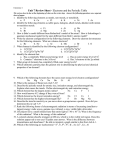 Unit 4 Review Sheet