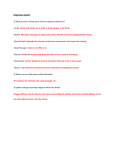 Respiratory System 1) What do each of these parts of the respiratory